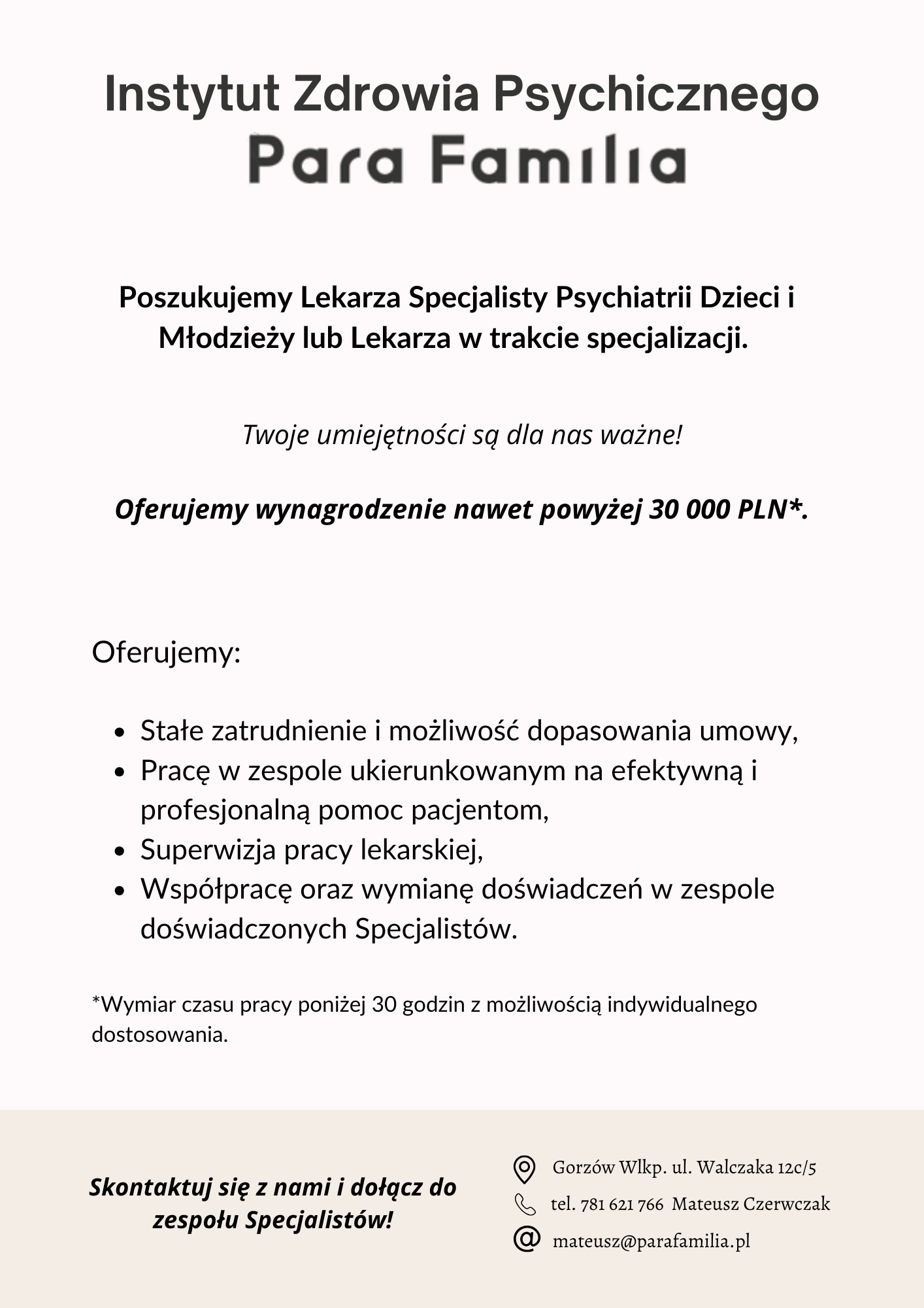 Oferta pracy psychiatra 13