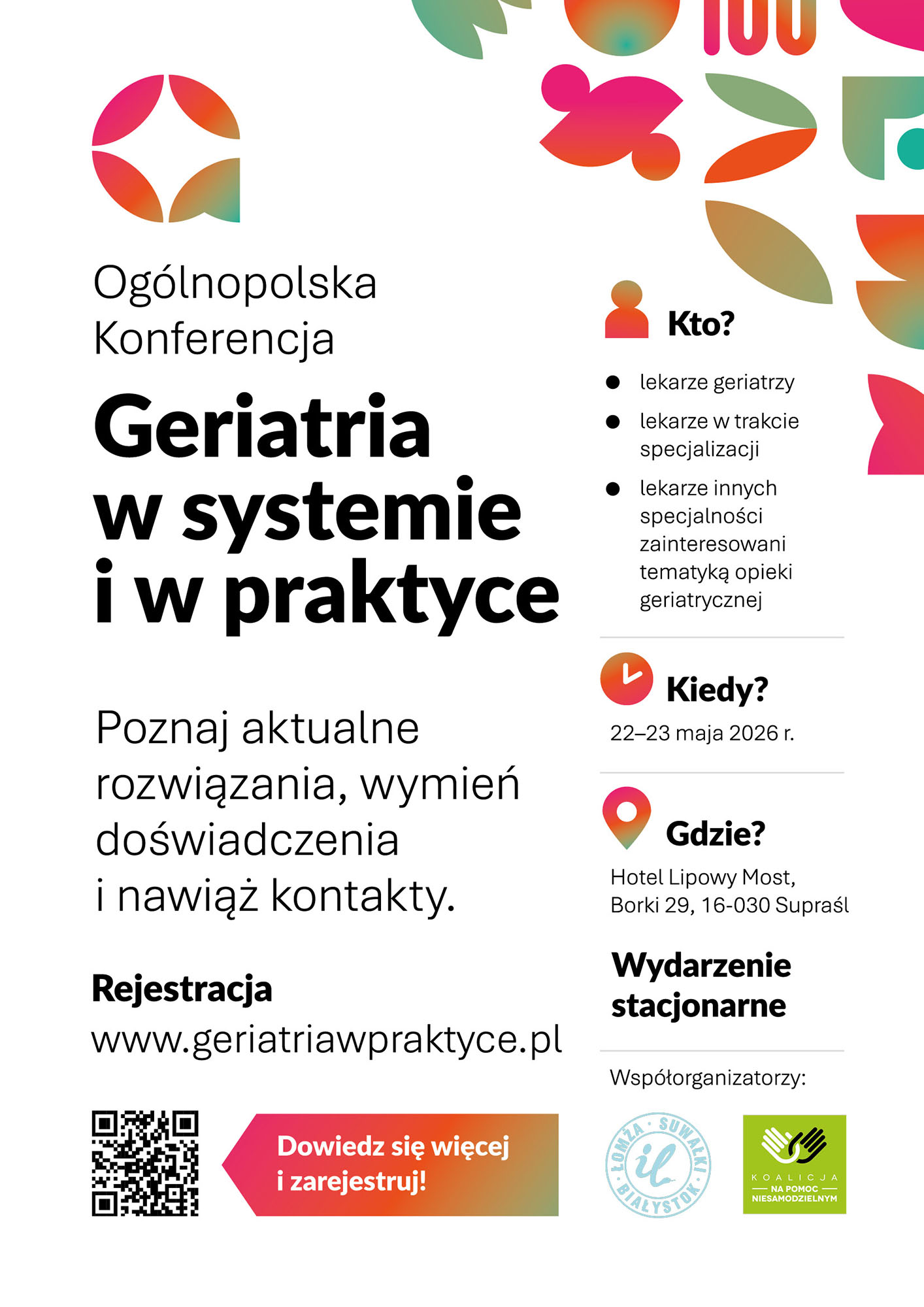 Konferencja Geriatria 2026 plakat